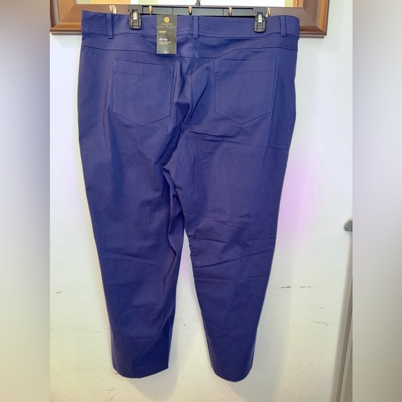 JM Collection Blue Dress Pants Size 22WP - Picture 3 of 7